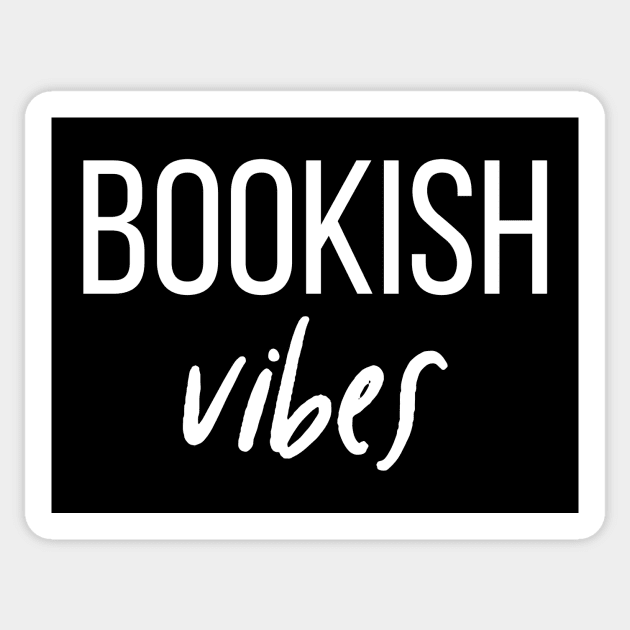 Bookish Vibes Sticker by kapotka